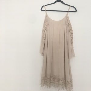 Open shoulder Boho dress