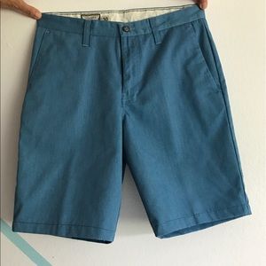 Volcom men's shorts, size 30, blue