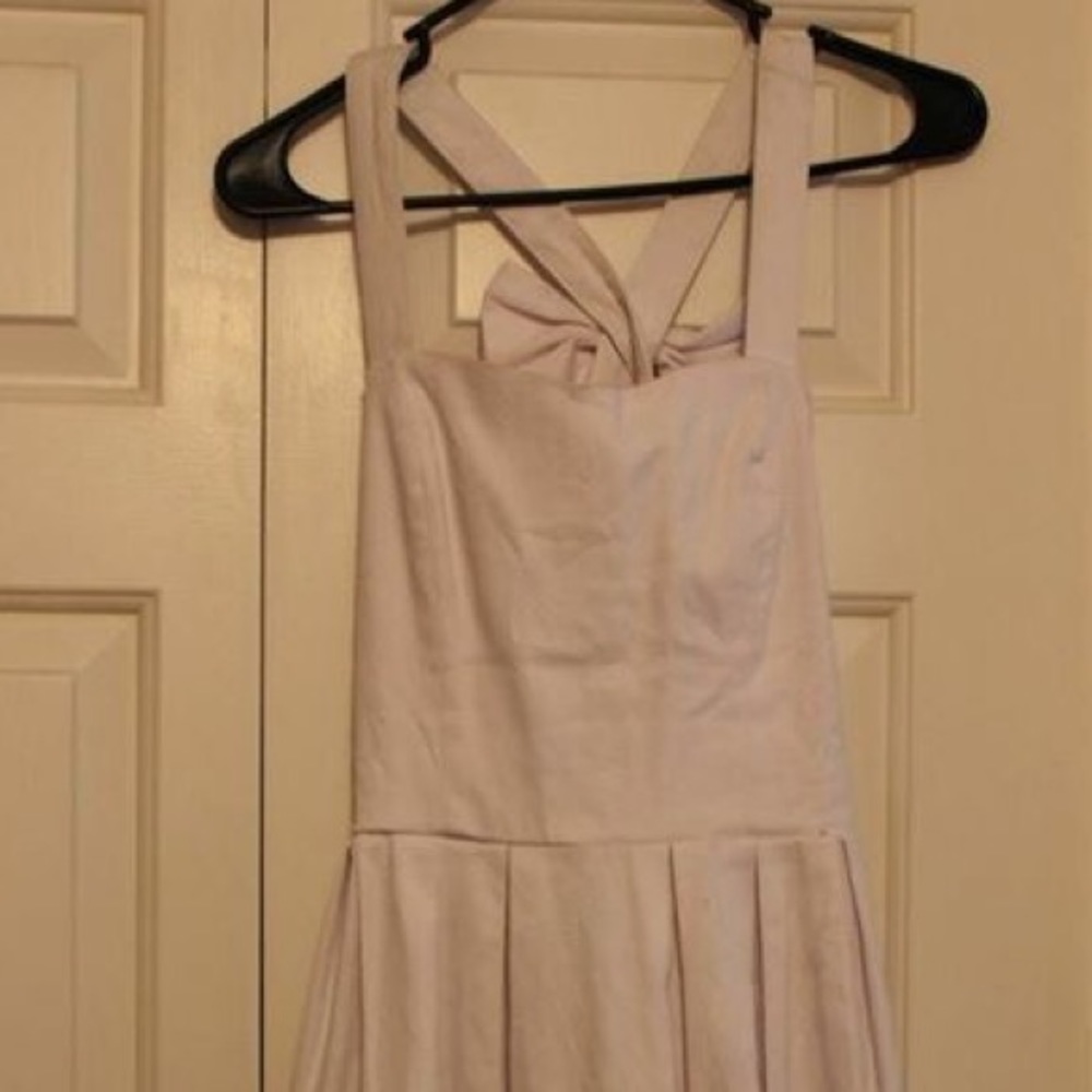 white dress