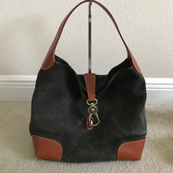 Dooney & Bourke Handbags - Dooney & Bourke Suede Hobo