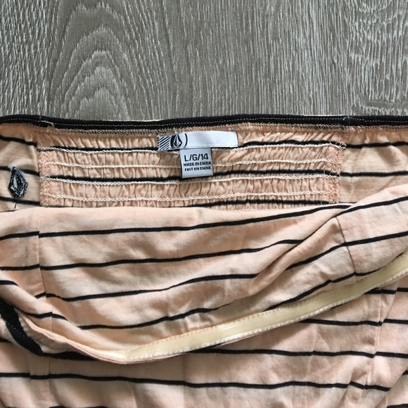 Volcom striped strapless dress - Picture 2 of 2