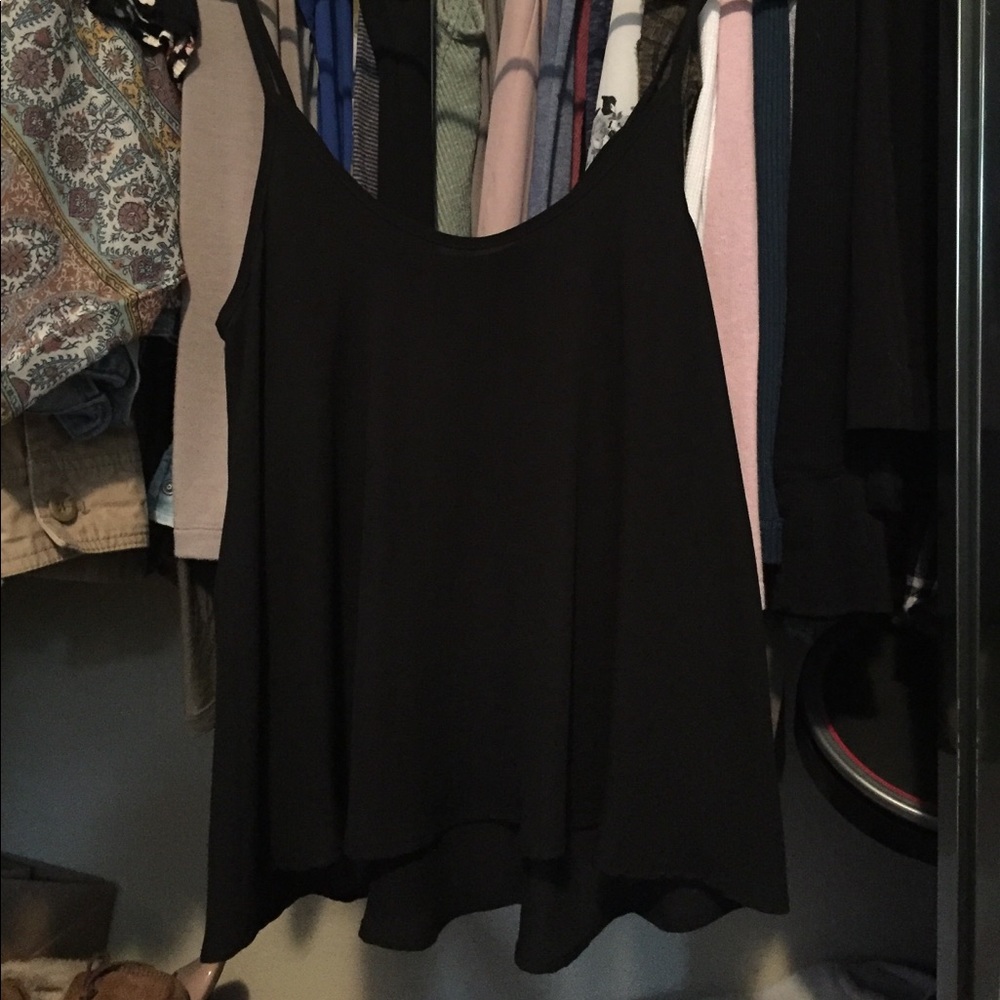 Lush from Nordstrom Black Tank Top