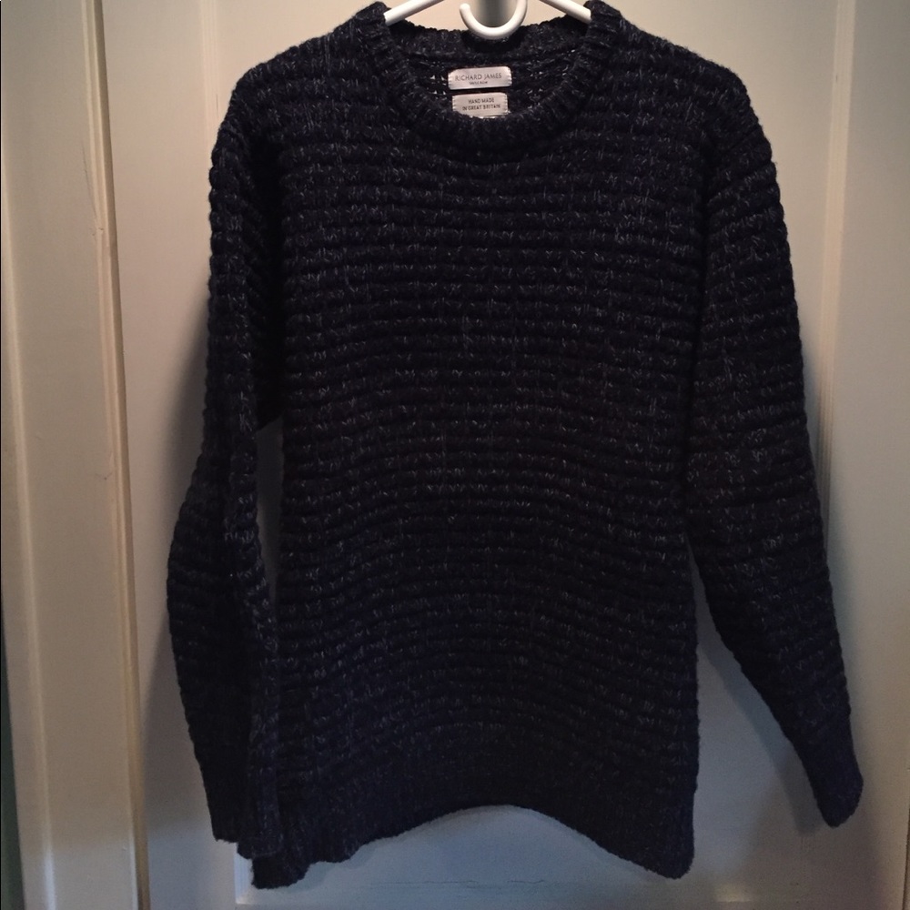 Richard James handmade wool sweater