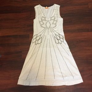 Tory Burch sequined, Art Deco dress