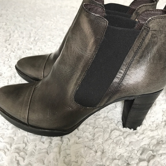 Fidji Gunmetal Booties - Picture 4 of 7