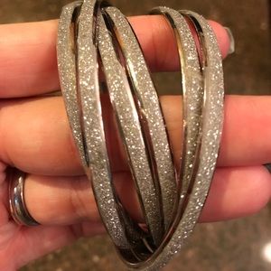Lane Bryant bangle silver