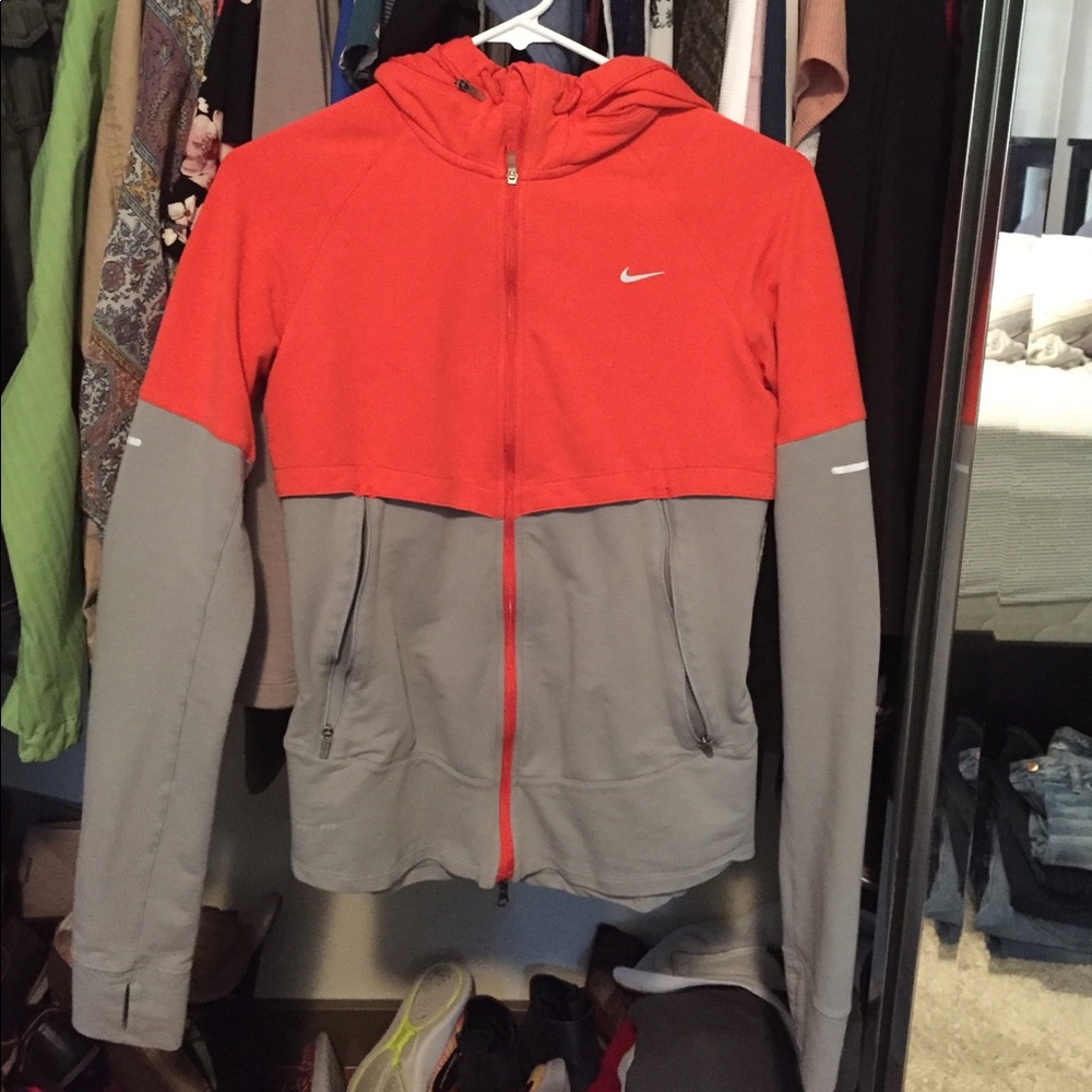 Nike Running dri-fit full zip hoodie