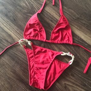 Vix red bikini