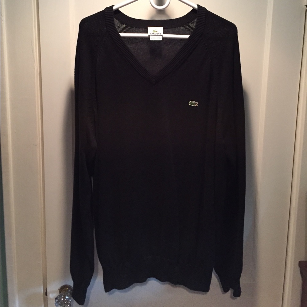 Lacoste V-Neck Sweater