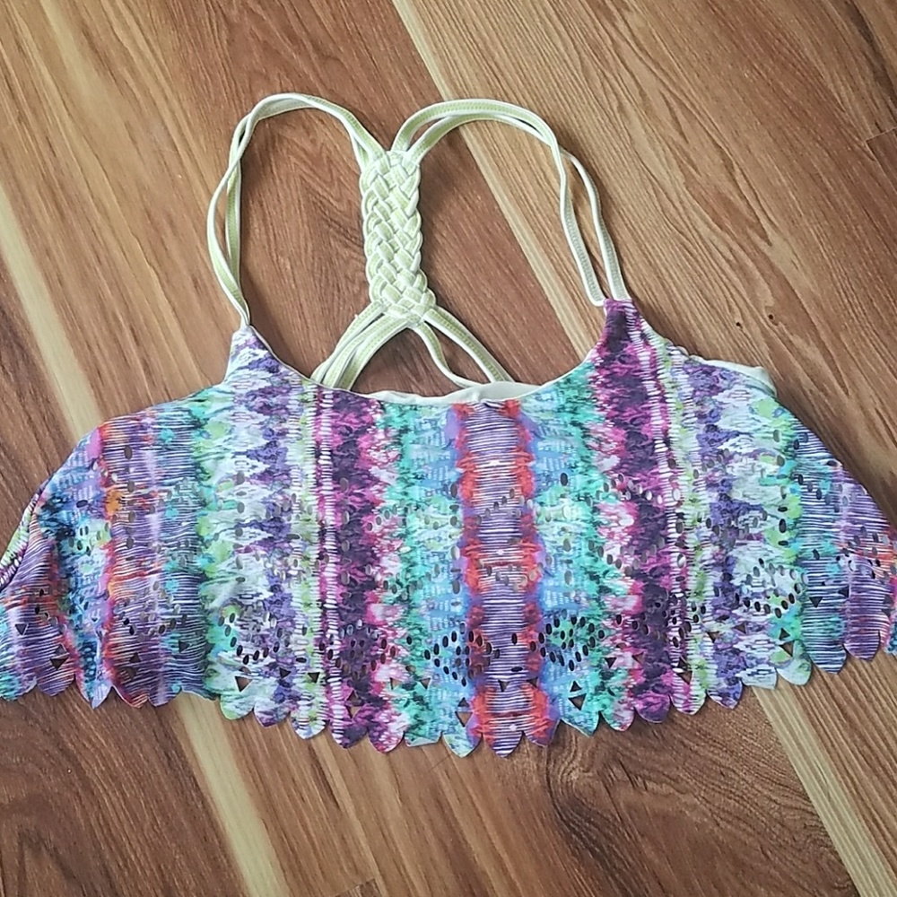 Swim suit top by Milonga.