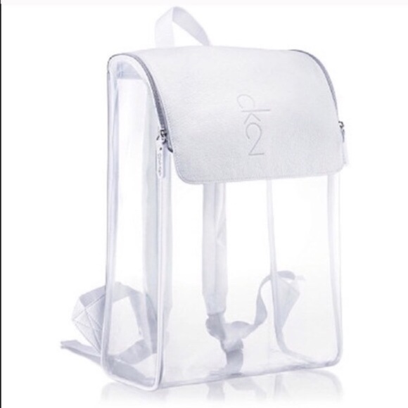Calvin Klein Handbags - ☀️SALE☀️NWT Authentic Calvin Klein Clear Backpack