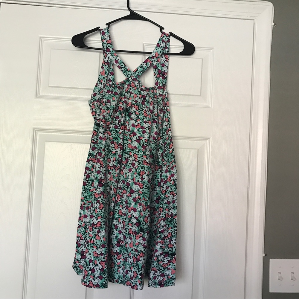 Charlotte Russe floral skater dress