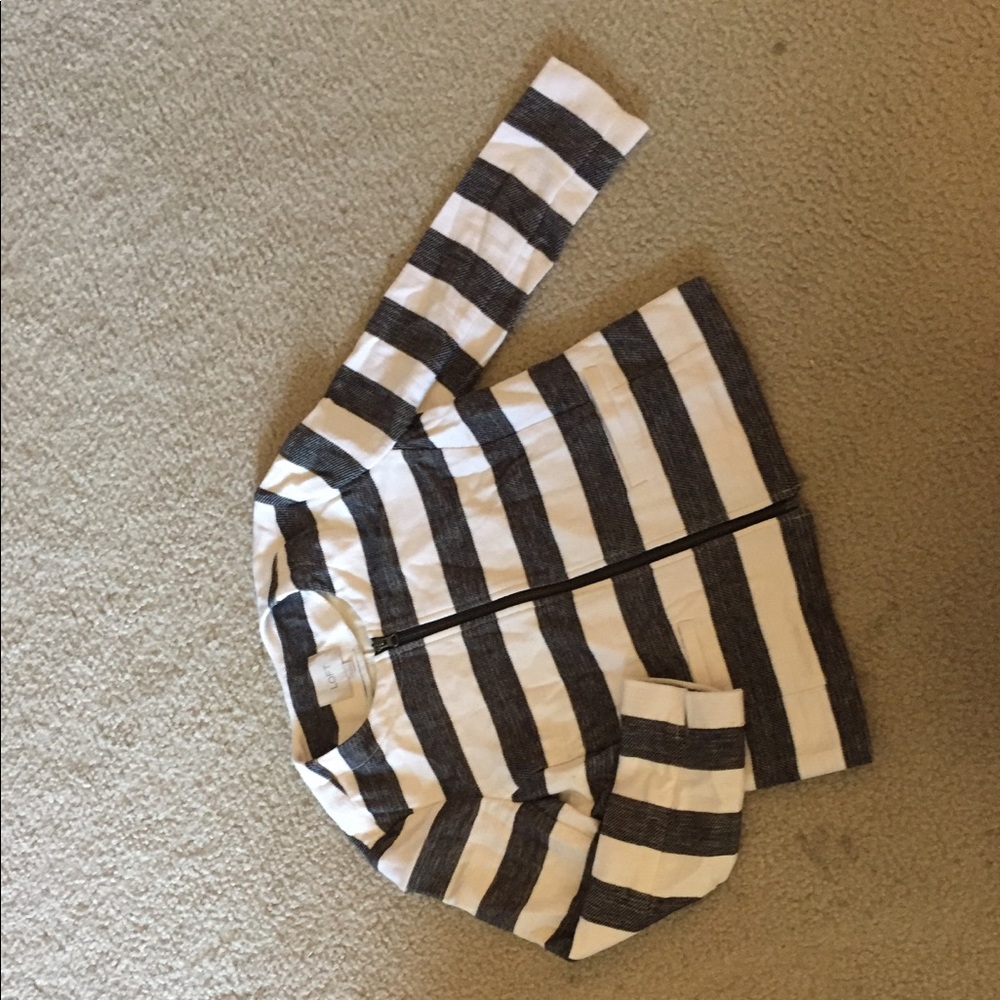 Black & ivory Loft Jacket