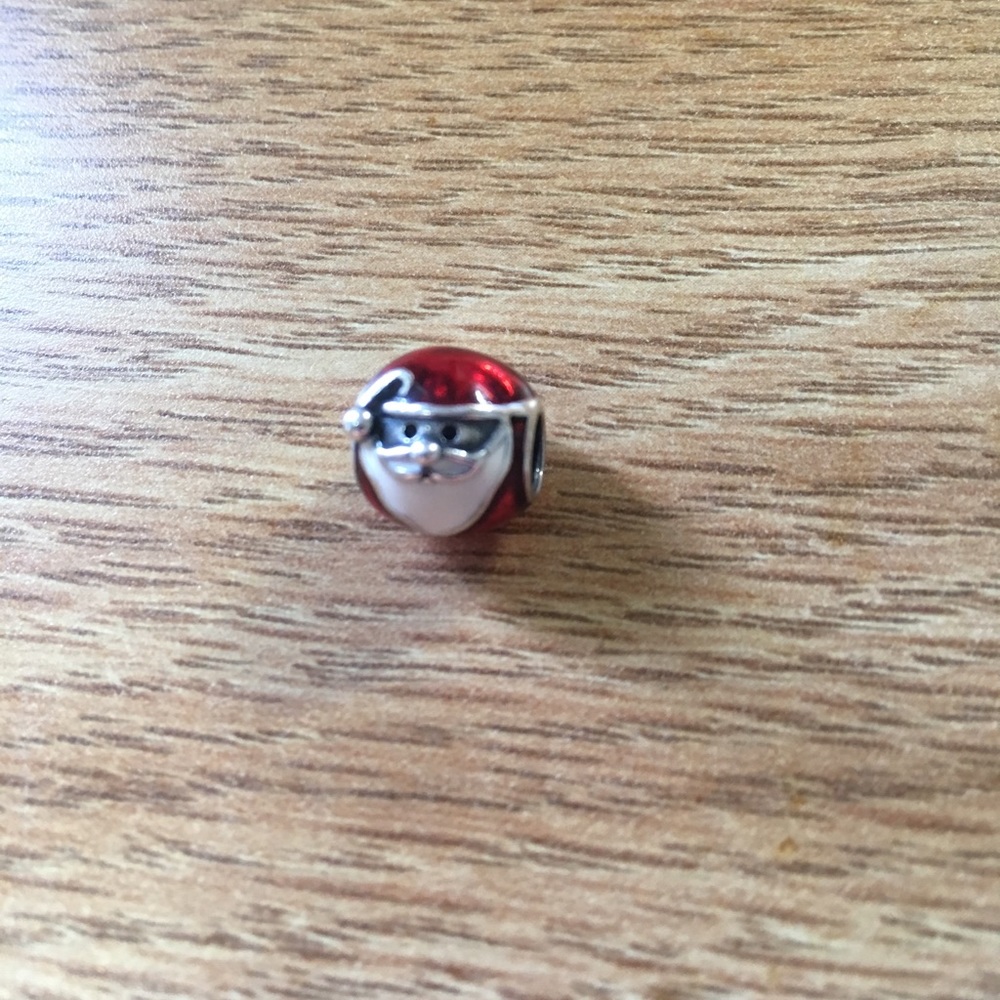 Santa pandora bracelet charm