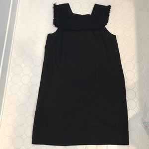 MADEWELL fringe shift dress