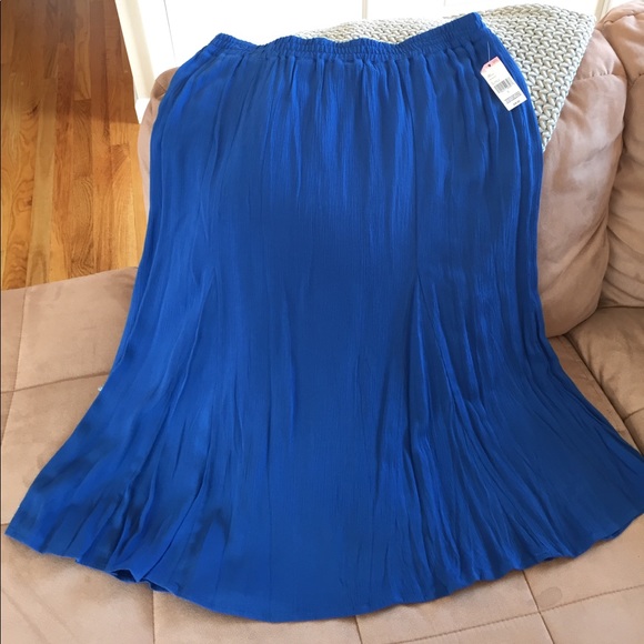 NWT💥 XL royal blue skirt - Picture 5 of 5