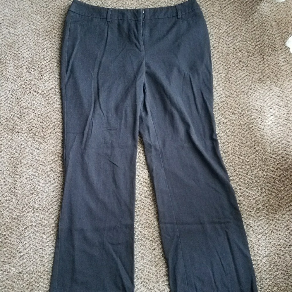 Size 14 charcoal gray dress pants