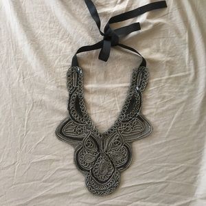 Beautiful beaded statement necklace