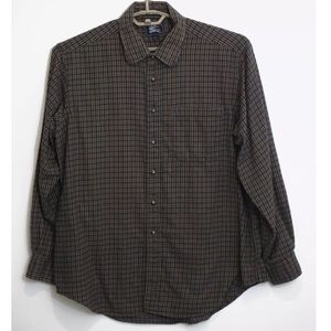 Burberry Dress shirt Long sleeve Brown Size XL