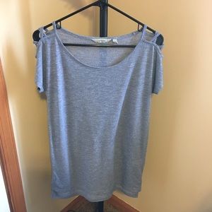 Athleta Siri Mind Over Mat Tee, BLUE, size XXS.