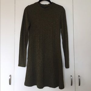 Topshop mini dress (green)
