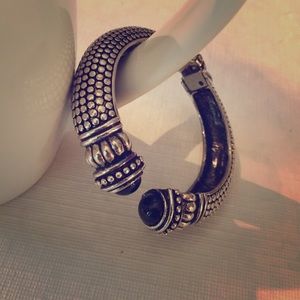 Silver and Gold tone David Yurman Like Bracelet.