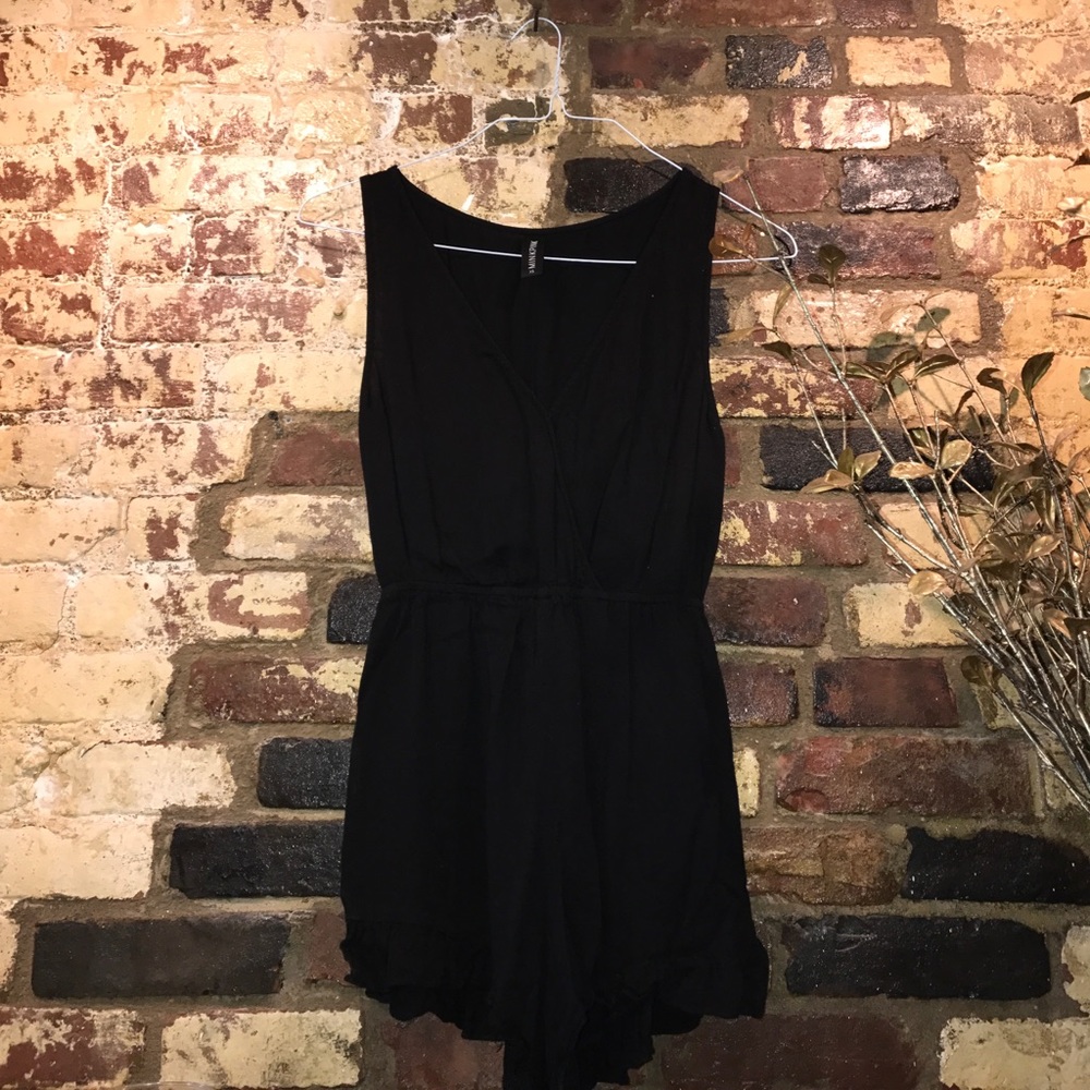 Little Black Minkpink Romper