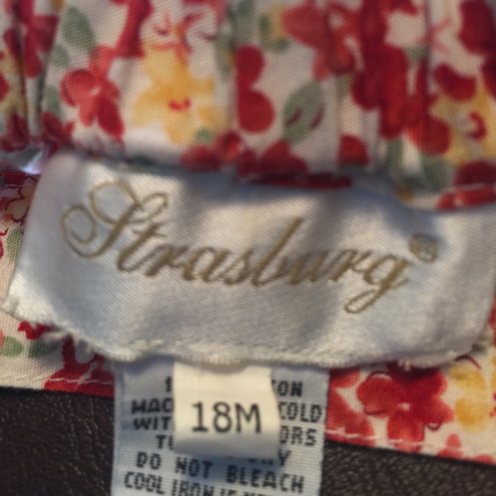 Strasburg flower print pants