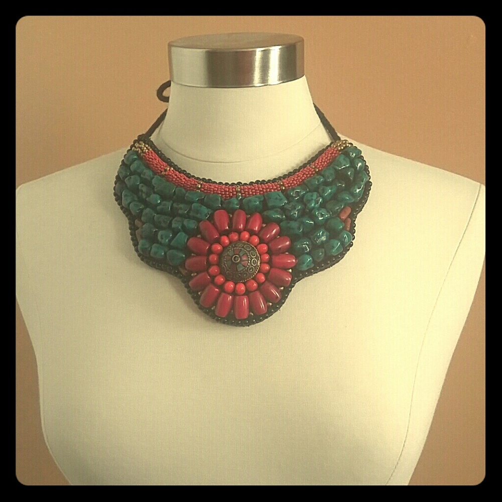 Trendy Beaded Necklace