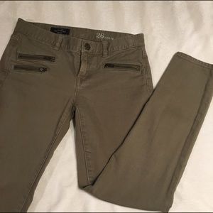 J. Crew toothpick ankle jeans