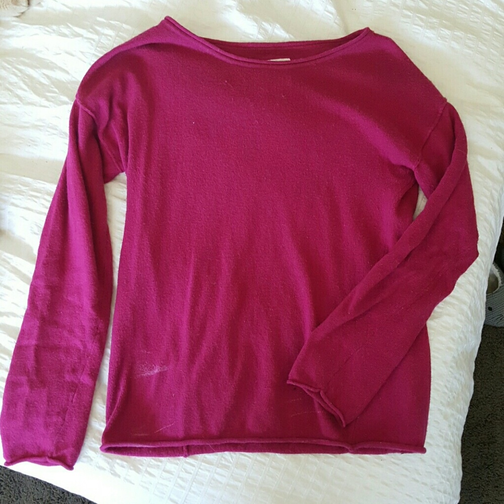[K] H&M hot pink sweater