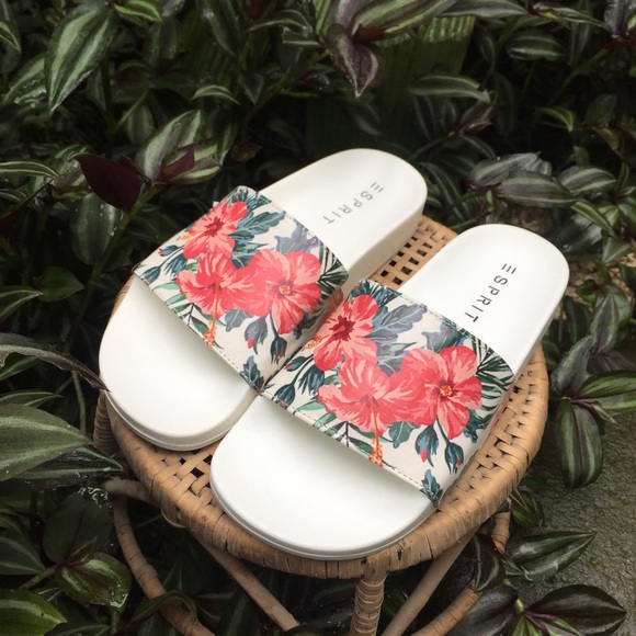 HP 🎉 Tropical Slide Sandals 🌴 - Picture 2 of 5