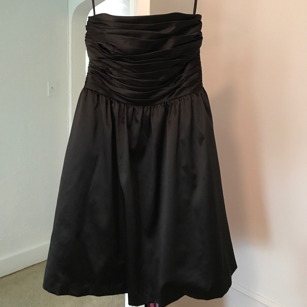 White House Black Market strapless dress