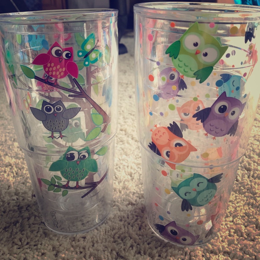 2 Large Tervis Tumblers