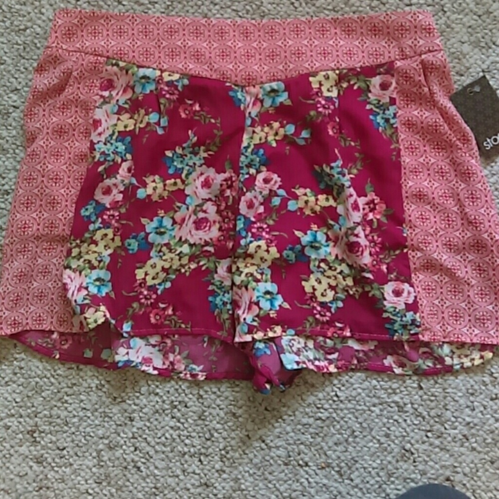 Stoosh floral tap pants