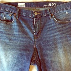 Gap- 1969 sexy boyfriend jeans.