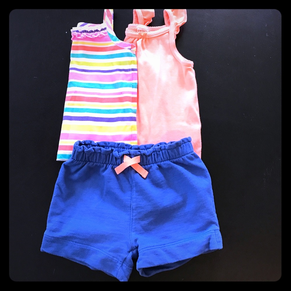 NWOT 12 month old Summer outfit set