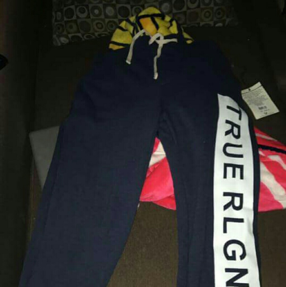 True religion cotton pants/sweat pants