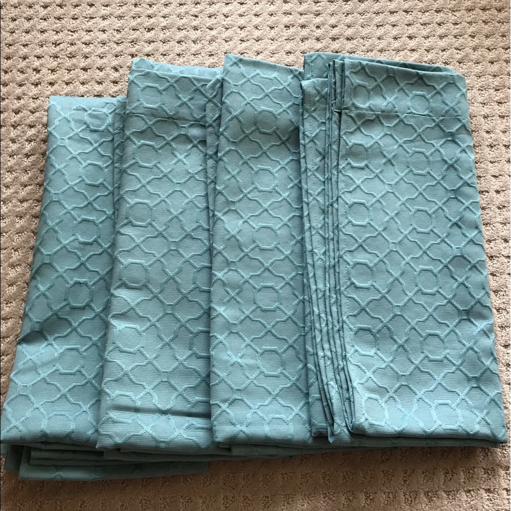Gorgeous curtains!!  Give any room a pop of color!