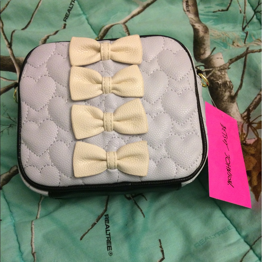 Betsey Johnson bow crossbody bag