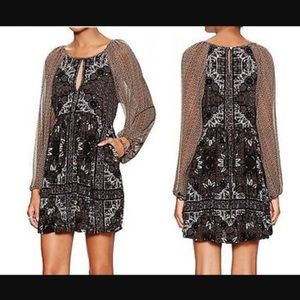 Free People Oksana Baby Doll Dress in Onyx