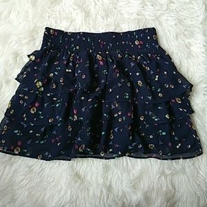Floral Ruffle Skirt Floral Ruffle Skirt