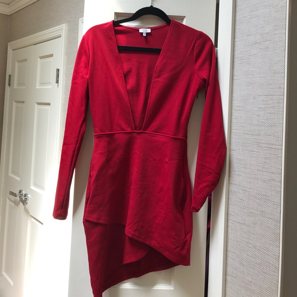 Red Tobi dress