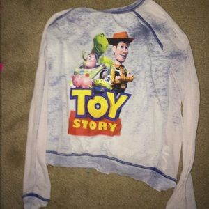 Long sleeve graphic sweater