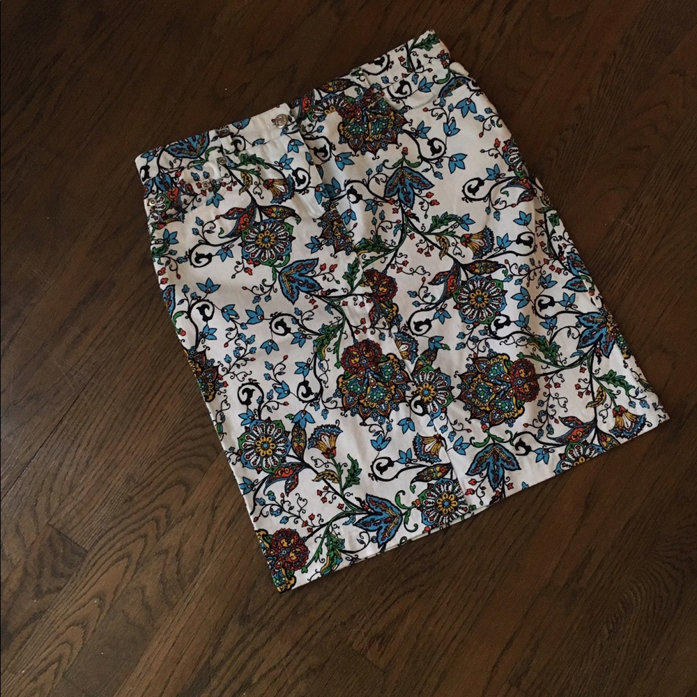 Jones New York Printed Skirt