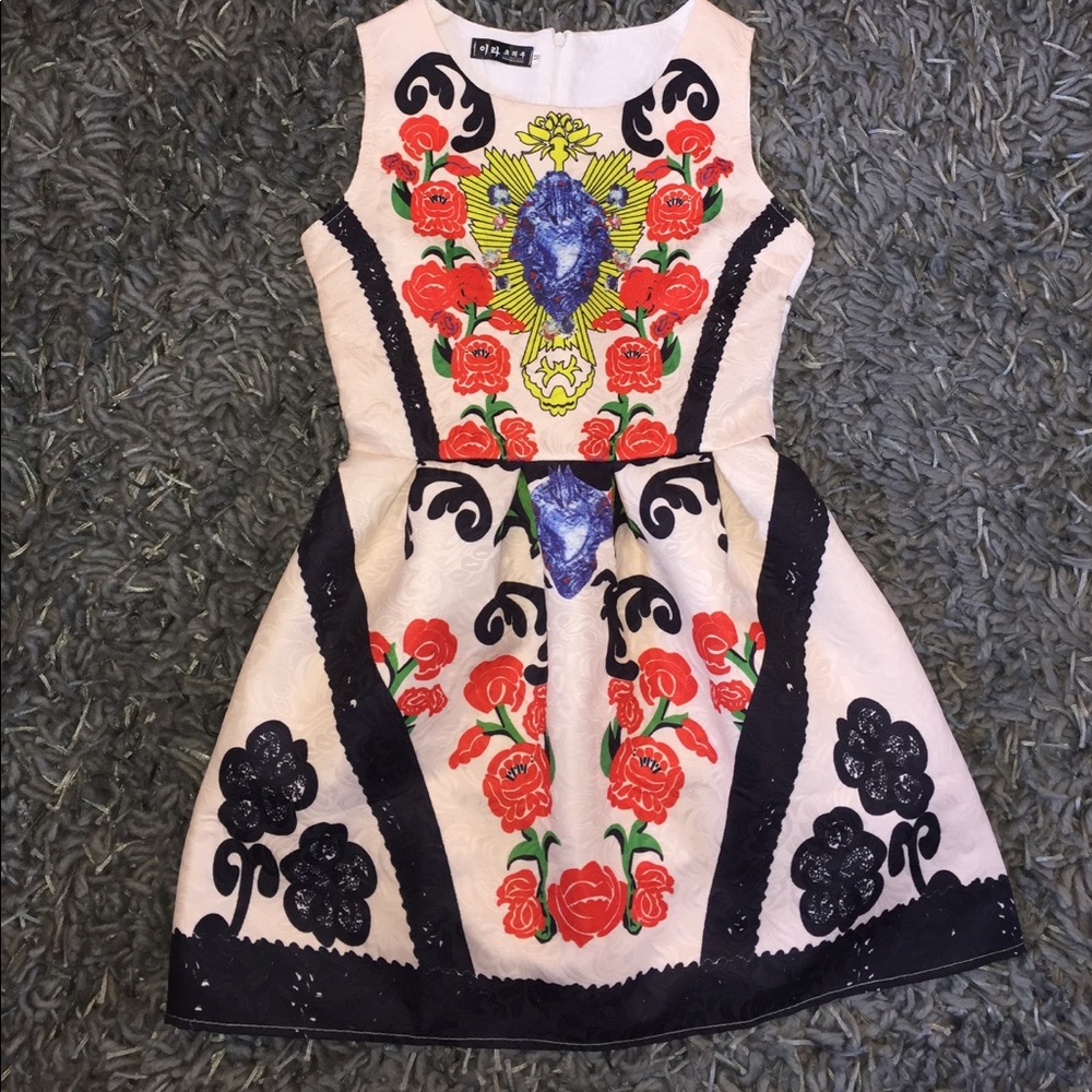 Fun & Flirty Fit & Flair Dress SZ M