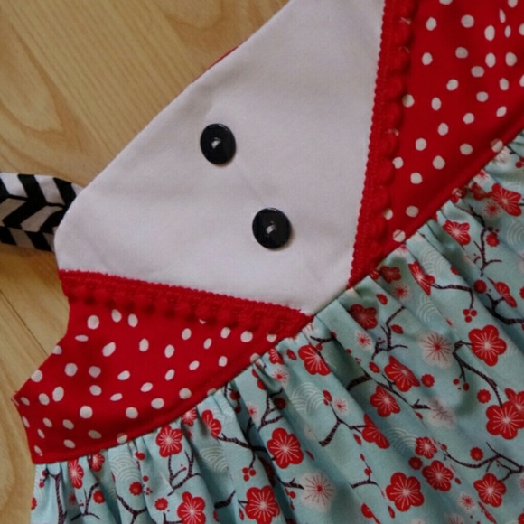 NWOT Spring & summer dress sz. 2 - Picture 3 of 4