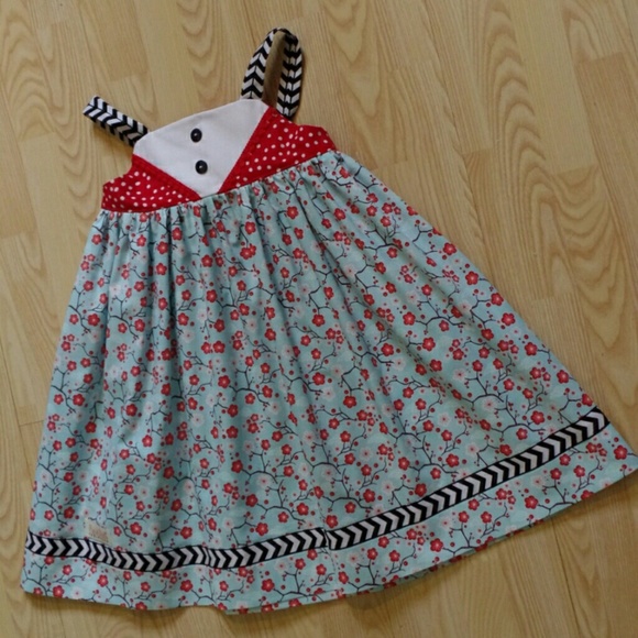 NWOT Spring & summer dress sz. 2 - Picture 2 of 4