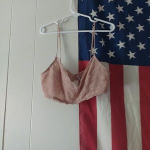 Blush pink urban outfitters bralette