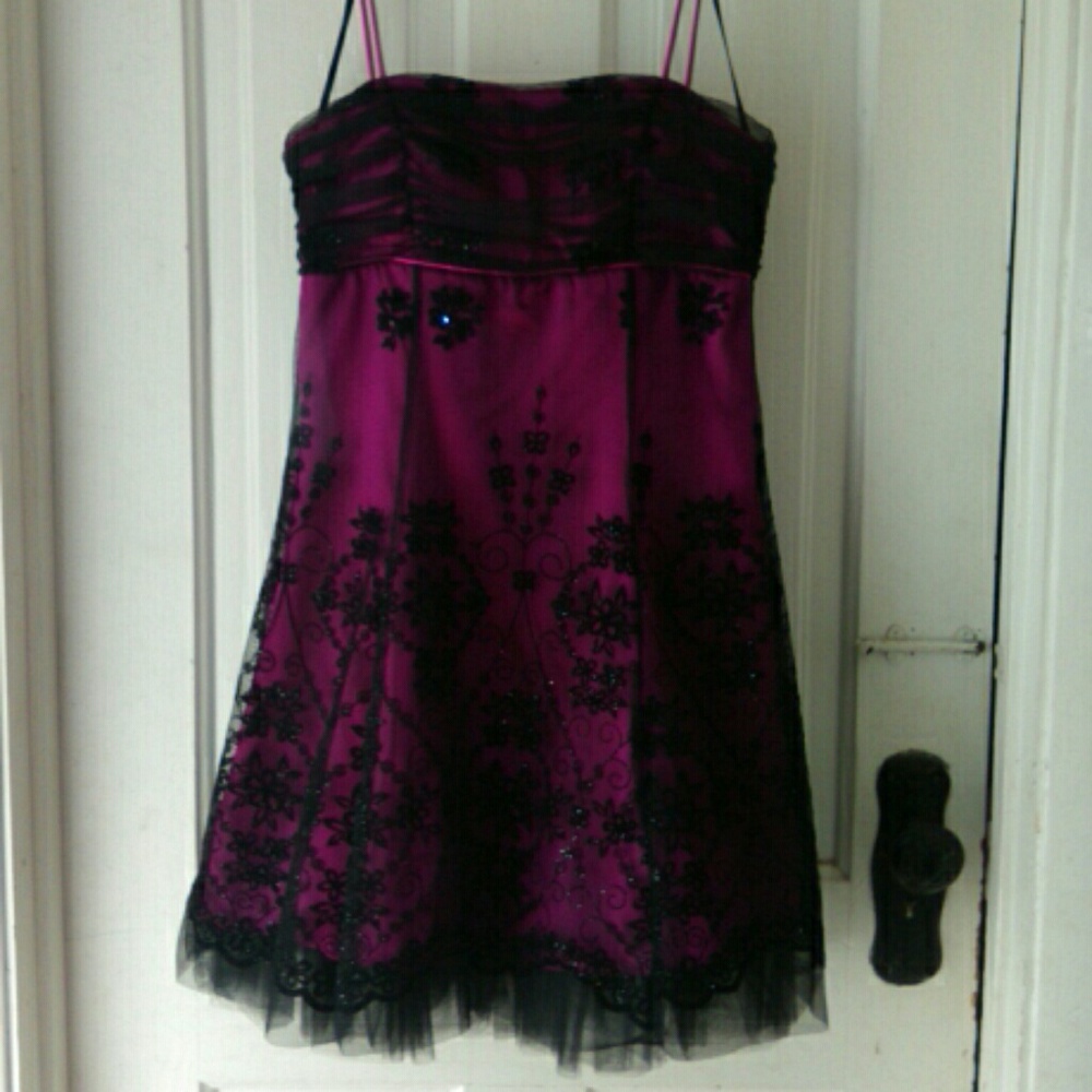 Fuschia dress